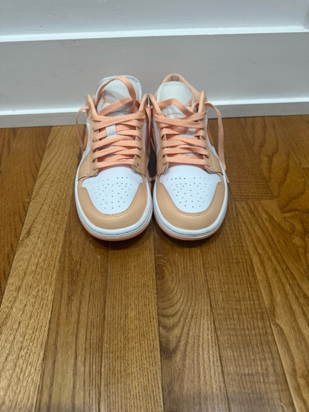 Nike Women's Air Jordan 1 Low 'Sunset Haze' Bright Citrus DC0774 801 Size 9